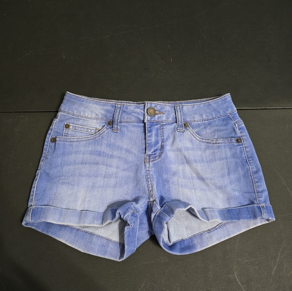 No Boundaries Denim Blue Shorts Juniors Size 9